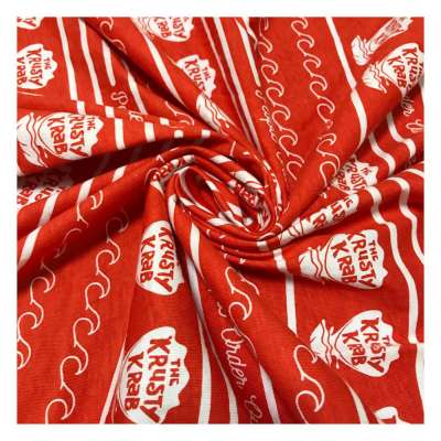 The factory outlet custom gots certification digital printing in cotton fabric