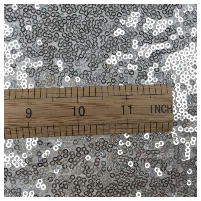 Manufacturers process customized spring and summer 3mm mesh bottom sequin embroidered fabrics women's wear